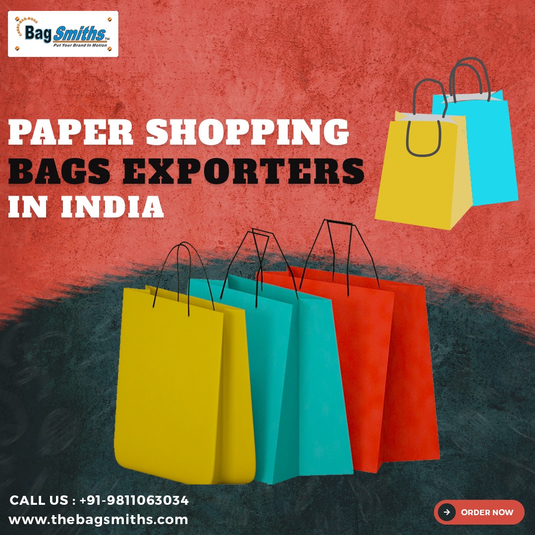 paper shopping bags exporters in India