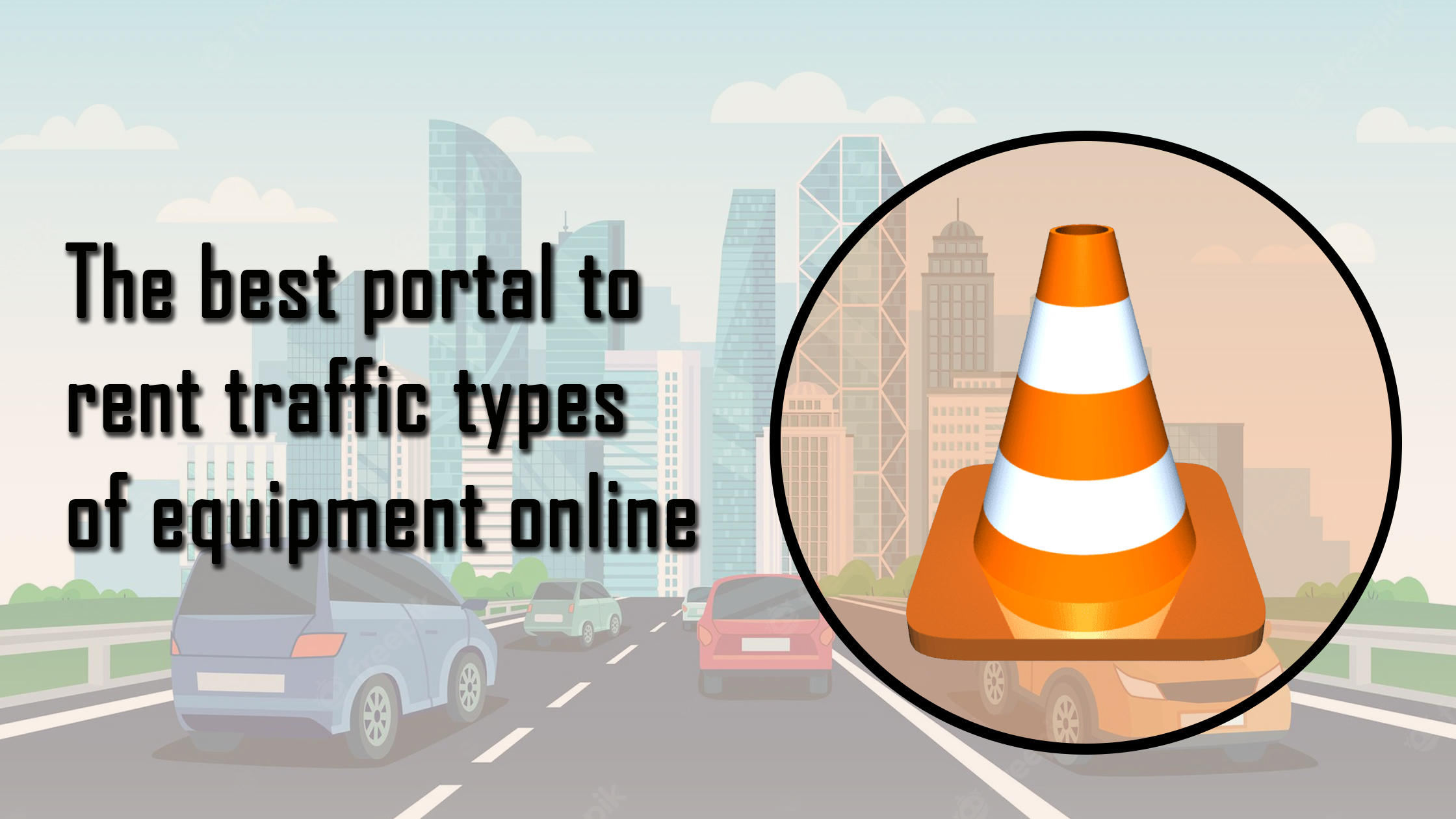 portal to rent traffic types of equipment online