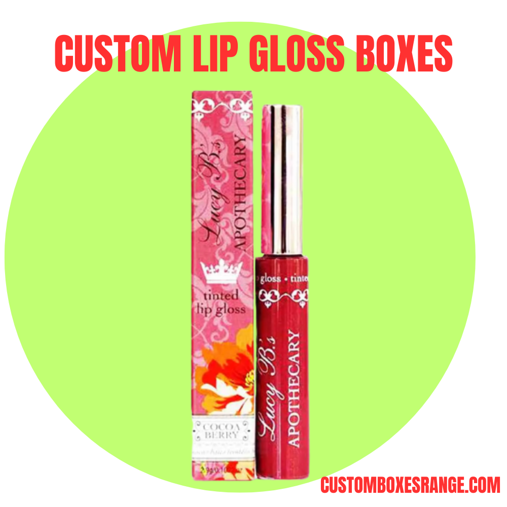 custom Lip gloss boxes