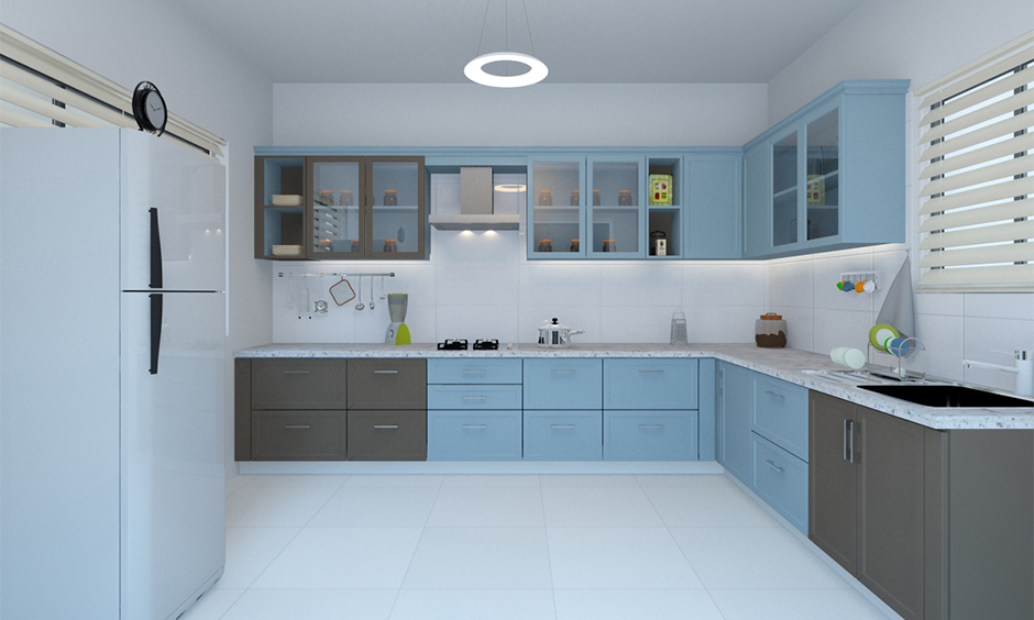 Modern Kitchen Layouts: Reviewing the Design of an L-shaped Modular Kitchen