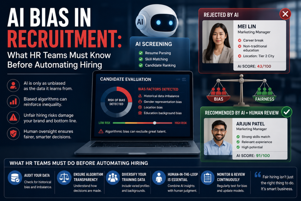 AI Bias in Recruitment: What HR Teams Must Know Before Automating Hiring